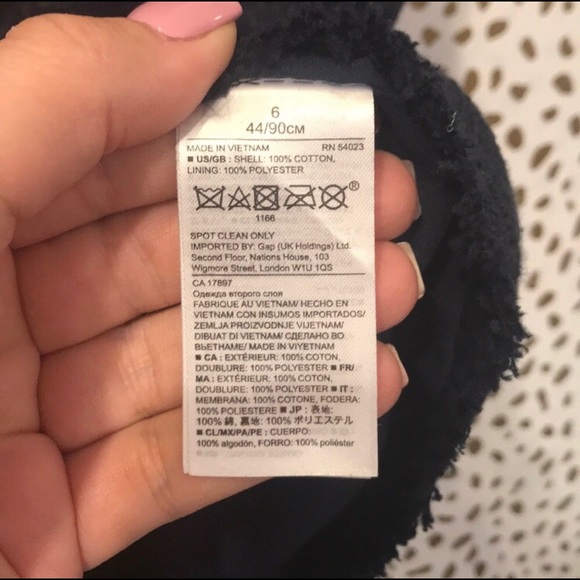 Banana Republic Navy Coated Tweed Sheath Dress - Picture 3 of 4